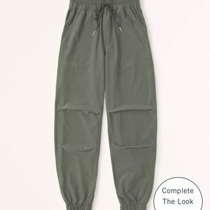 NWT Abercrombie Olive Joggers